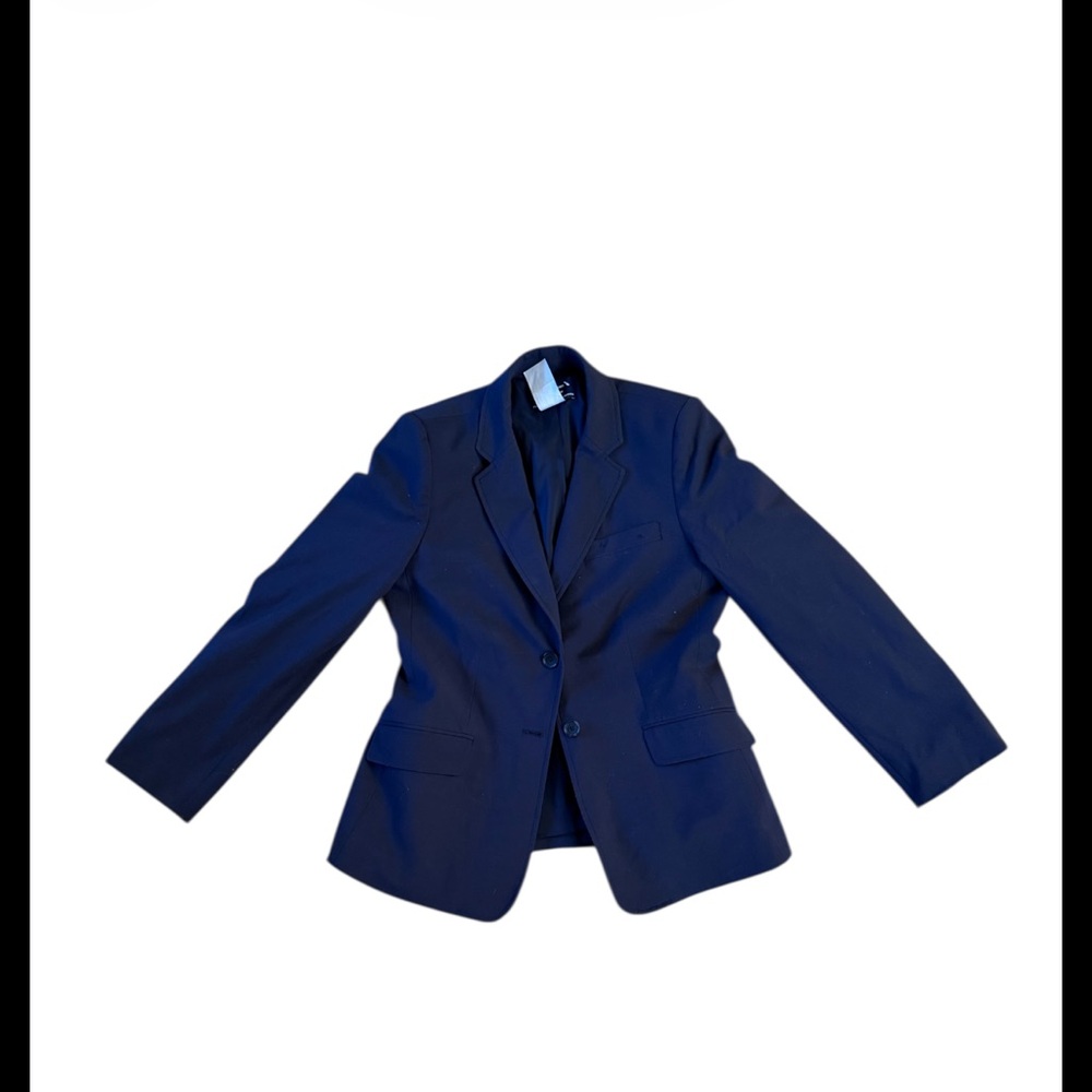 Lands' End American Airlines Two Button Navy Blazer 6